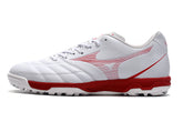 Chuteira Mizuno Rebula 3 Society - Branco/Vermelho