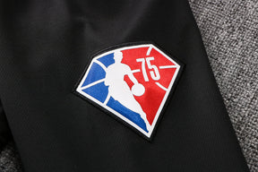 Conjunto Agasalho- Nike NBA Thermaflex - Brooklyn Nets - 75 Anos