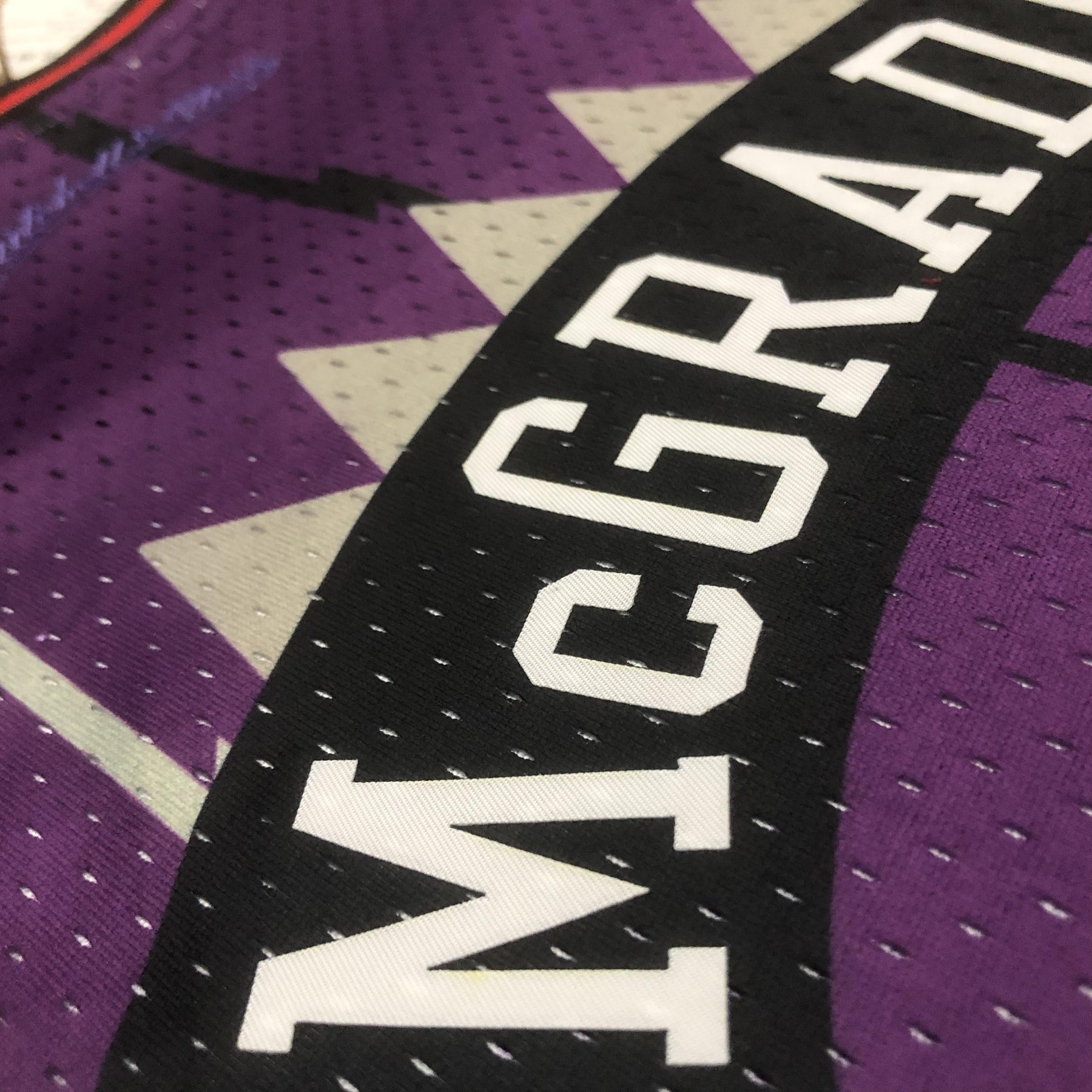 Regata Cropped McGrady Toronto Raptors Mitchell & Ness Hardwood Classics