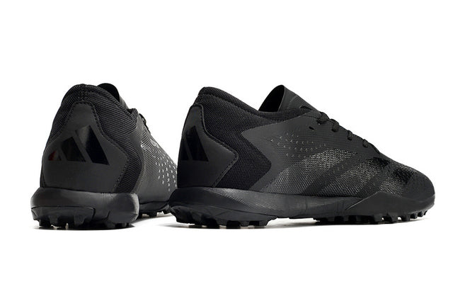 Chuteira Adidas Society Predator Accuracy.3 Low Society TF - AllBlack