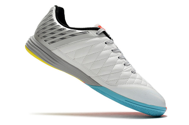 Chuteira Nike Lunar Gato Futsal - Cinza/Laranja