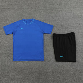 Conjunto Nike Camisa e Bermuda Casual Azul