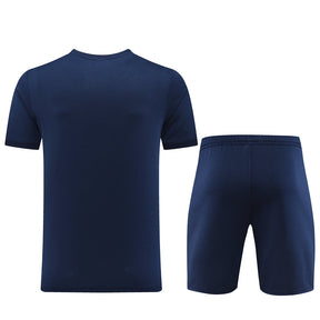Conjunto Puma Camisa e Bermuda Azul Escuro