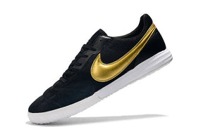 Chuteira Nike Premier 2 Futsal IC - Preto/Dourado