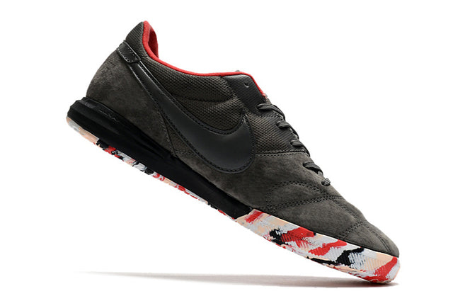 Chuteira Nike Premier 2 Futsal IC - Cinza