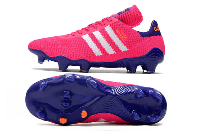 Chuteira Adidas Copa Mundial 70y Campo FG - Rosa/Roxo