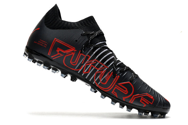 Chuteira Puma Future Z 1.1 MG - Preto/Vermelho