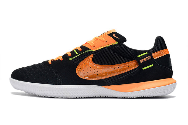 Chuteira Nike Street Gato Futsal IC - Preto/Laranja