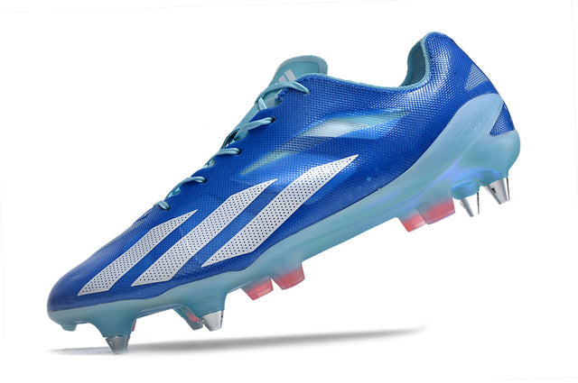 Chuteira Adidas X CrazyFast+ SG "Marine Rush Pack"