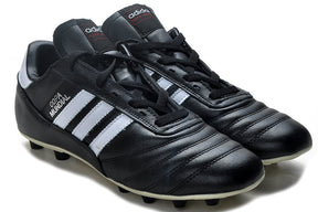 Chuteira Adidas Mundial Campo FG - Preto/branco