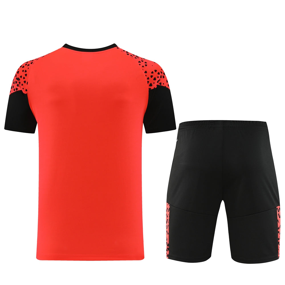 Conjunto Puma Camisa e Bermuda Laranja