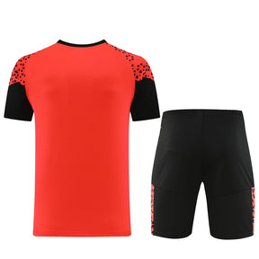 Conjunto Puma Camisa e Bermuda Laranja