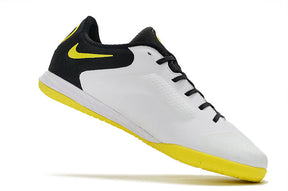 Chuteira Nike React Tiempo Legend 9 Pro Futsal IC - Branco/Preto/Amarelo