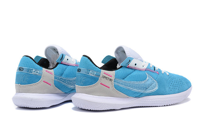 Chuteira Nike Street Gato Futsal IC - Azul/Branco