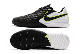 Chuteira Nike React Tiempo Legend 8 Pro Futsal IC - Preto/Branco