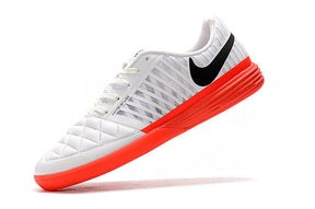 Chuteira Nike Lunar Gato Futsal - Branco/Vermelho