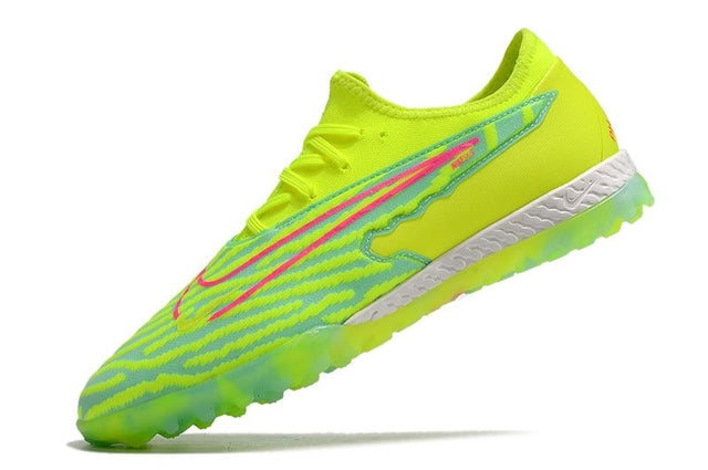 Chuteira Nike Phantom GX Pro Society TF - Amarelo/Verde