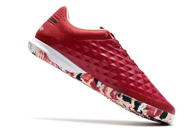 Chuteira Nike React Tiempo Legend 8 Pro Futsal IC - Vermelho/Preto