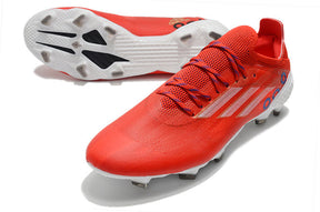 Chuteira Adidas Speedfow.1 FG - Vermelho/Branco
