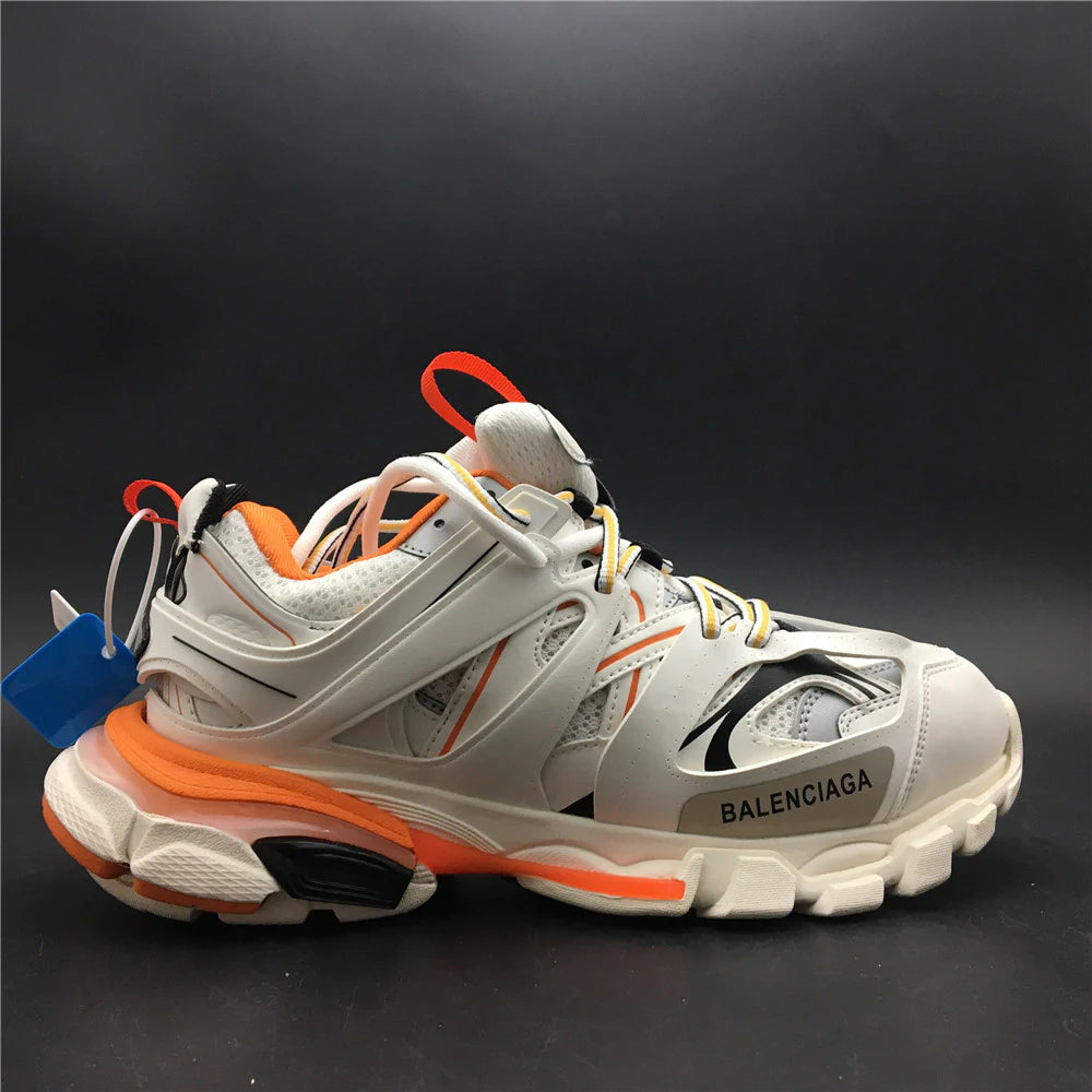 Tênis Balenciaga Track White Orange