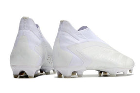 Chuteira Adidas Predator Accuracy+ FG - All White