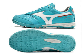 Chuteira Mizuno Morelia Neo Sala Society - Azul/Branco
