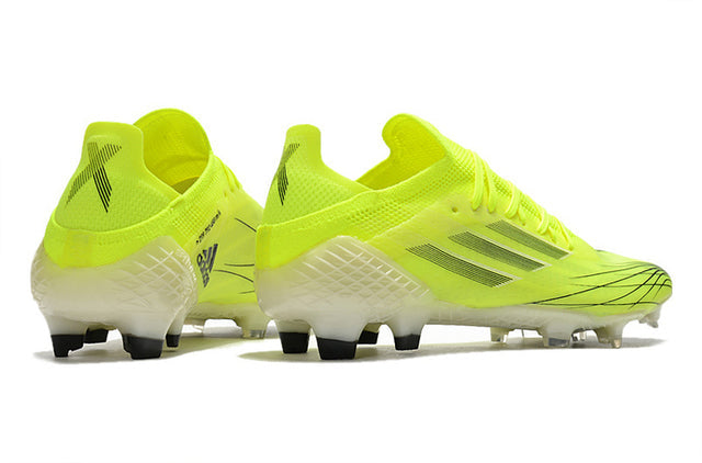 Chuteira Adidas Speedfow.1 FG - Verde/Preto/Branco