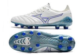 Chuteira Mizuno Morelia Neo 3 Campo FG - Branco/Azul