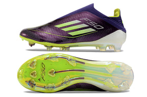 Chuteira Adidas F50 X Campo Sem Cadarço - Roxa/Azul