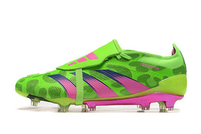 Chuteira Adidas Predstrike Elite Campo - Verde/Rosa