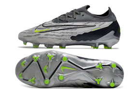 Chuteira Nike Campo Phantom GX Elite FG - Cinza/Verde