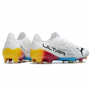 Chuteira Puma Ultra 1.3 Campo FG "Branco Colors"