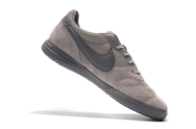 Chuteira Nike Premier 2 Futsal IC - Cinza