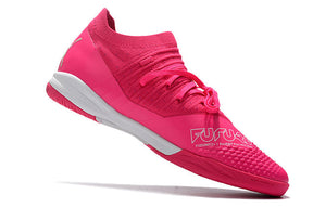 Chuteira Puma Future Z 1.3 Pro Cage Futsal - Rosa