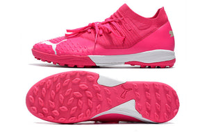Chuteira Puma Future Z 1.3 Pro Cage Society - Rosa/Branco