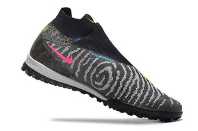 Chuteira Nike Phantom GX DF Society TF - Preto/Verde