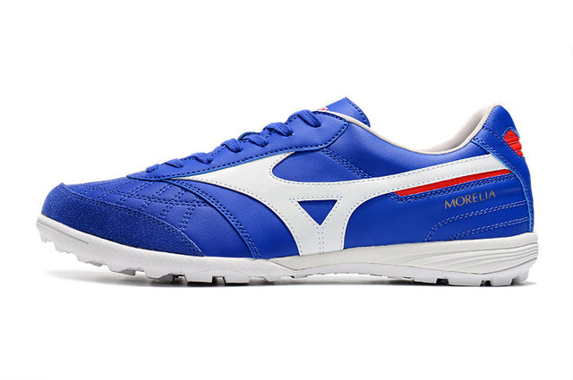 Chuteira Mizuno Morelia Neo Sala Society - Azul/Branco
