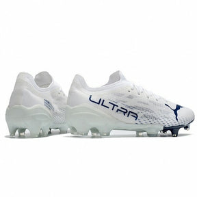 Chuteira Puma Ultra 1.3 Campo FG - Branco/Azul