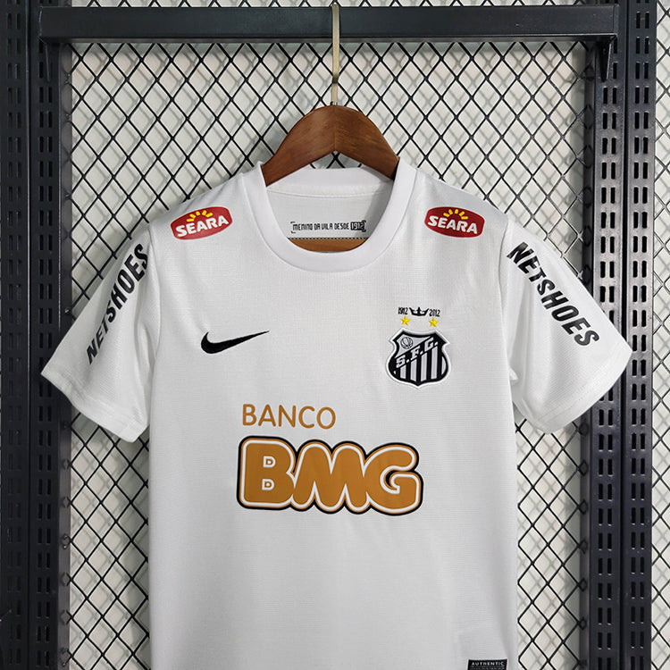 Kit Infantil Santos 2012 Retrô - Branca Neymar