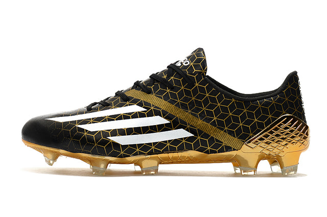 Chuteira Adidas F50 X Ghosted.1 FG - Preto/Dourado