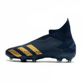 Chuteira Adidas Predator 20+ Campo FG - Azul escuro