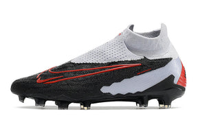 Chuteira Nike Campo Phantom GX Elite FG - Branco/Preto