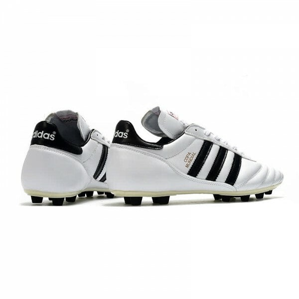 Chuteira Adidas Mundial Campo FG - Branco/Preto