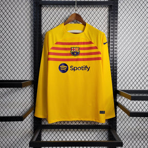 Camisa Barcelona Manga comprida 23/24 - Versão Torcedor