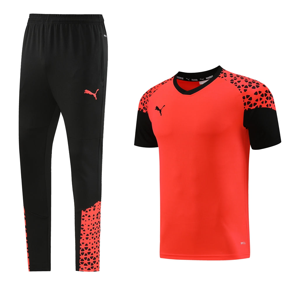 Conjunto Puma Camisa e Calça Laranja