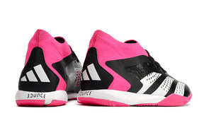 Chuteira Adidas Predator Accuracy.1 Futsal - Preto/Rosa