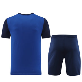 Conjunto Nike Repeat Camisa e Bermuda Casual Azul Marinho