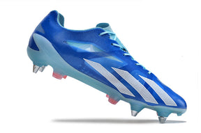 Chuteira Adidas X CrazyFast+ SG "Marine Rush Pack"