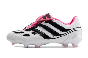 Chuteira Adidas Predator Precision FG - Branco/Rosa