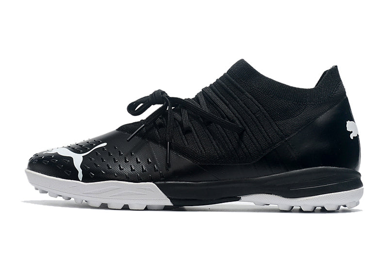 Chuteira Puma Future Z 1.3 Pro Cage Society - Preto/Branco